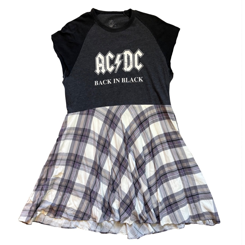 Bunker’s Attic AC/DC Shirt Dress
